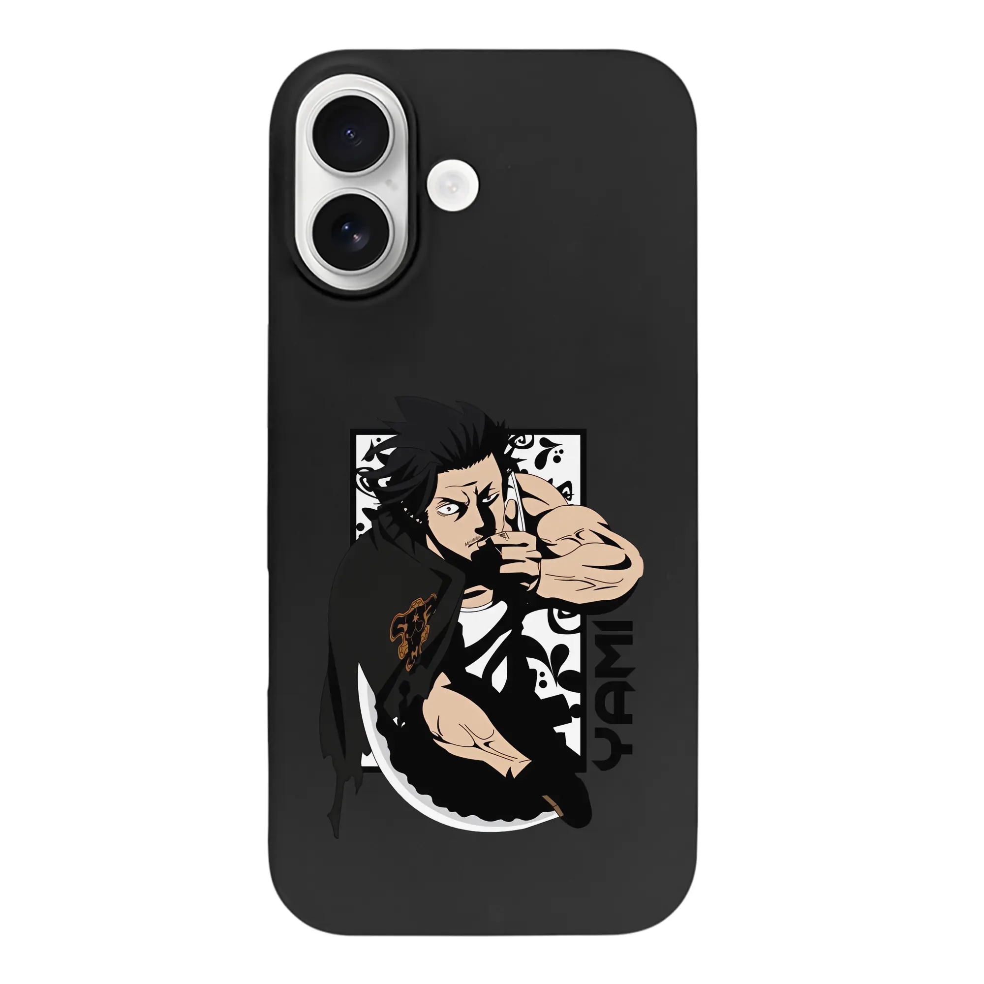 ブラッククローバー グッズ ヤミ・スケヒロ - iPhone 17 シリーズ シリコンケース 薄型 耐衝撃 指紋防止 ソフトタッチカバー 精密フィット 傷防止 保護ケース iPhone 17/17 Air/17 Pro/17 Pro Max 対応